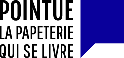 Logo Pointue - La papeterie qui se livre